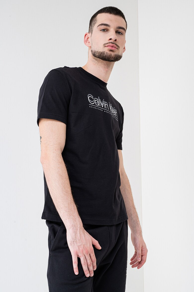 CALVIN KLEIN Тениска с лого - Pepit.bg