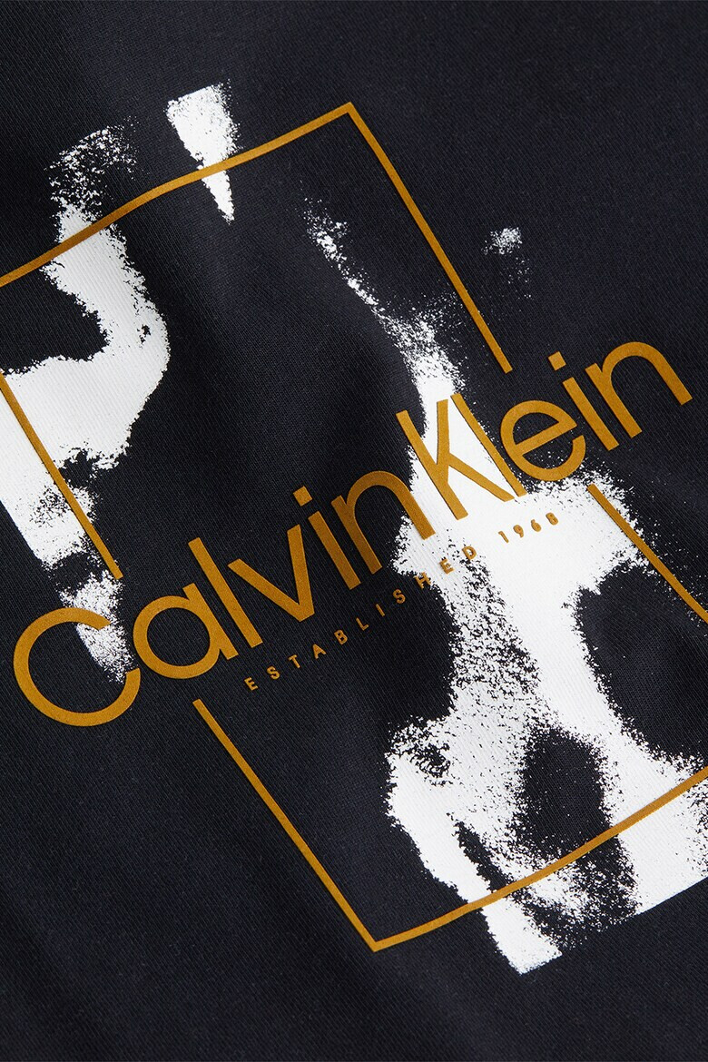 CALVIN KLEIN Тениска с овално деколте - Pepit.bg