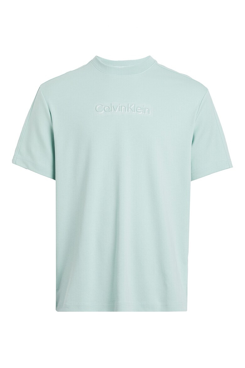 CALVIN KLEIN Тениска с релефно лого - Pepit.bg