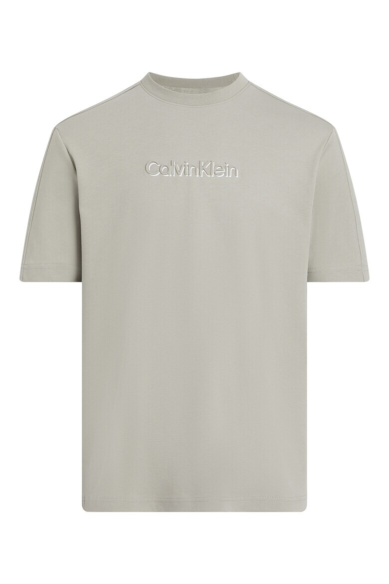 CALVIN KLEIN Тениска с релефно лого - Pepit.bg