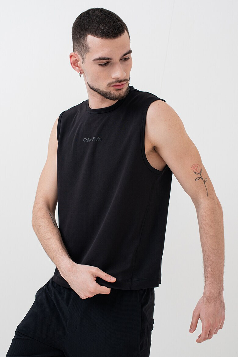 CALVIN KLEIN Тренировъчен топ с лого - Pepit.bg