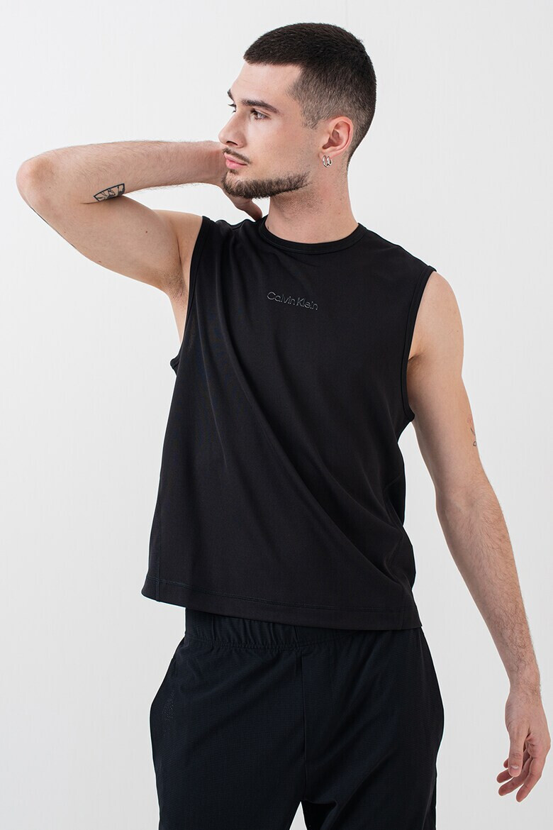 CALVIN KLEIN Тренировъчен топ с лого - Pepit.bg