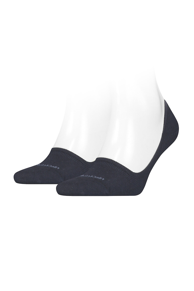 CALVIN KLEIN Унисекс изрязани чорапи - 2 чифта - Pepit.bg