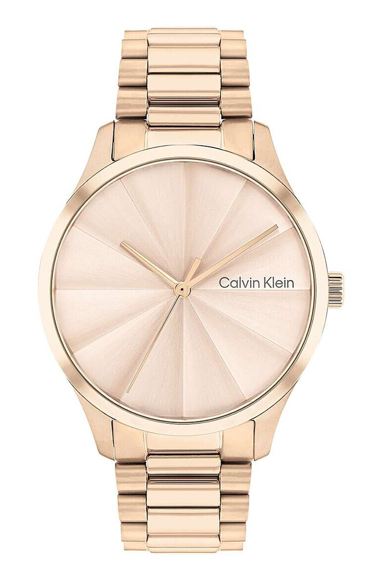 CALVIN KLEIN Унисекс кварцов часовник с лого - Pepit.bg