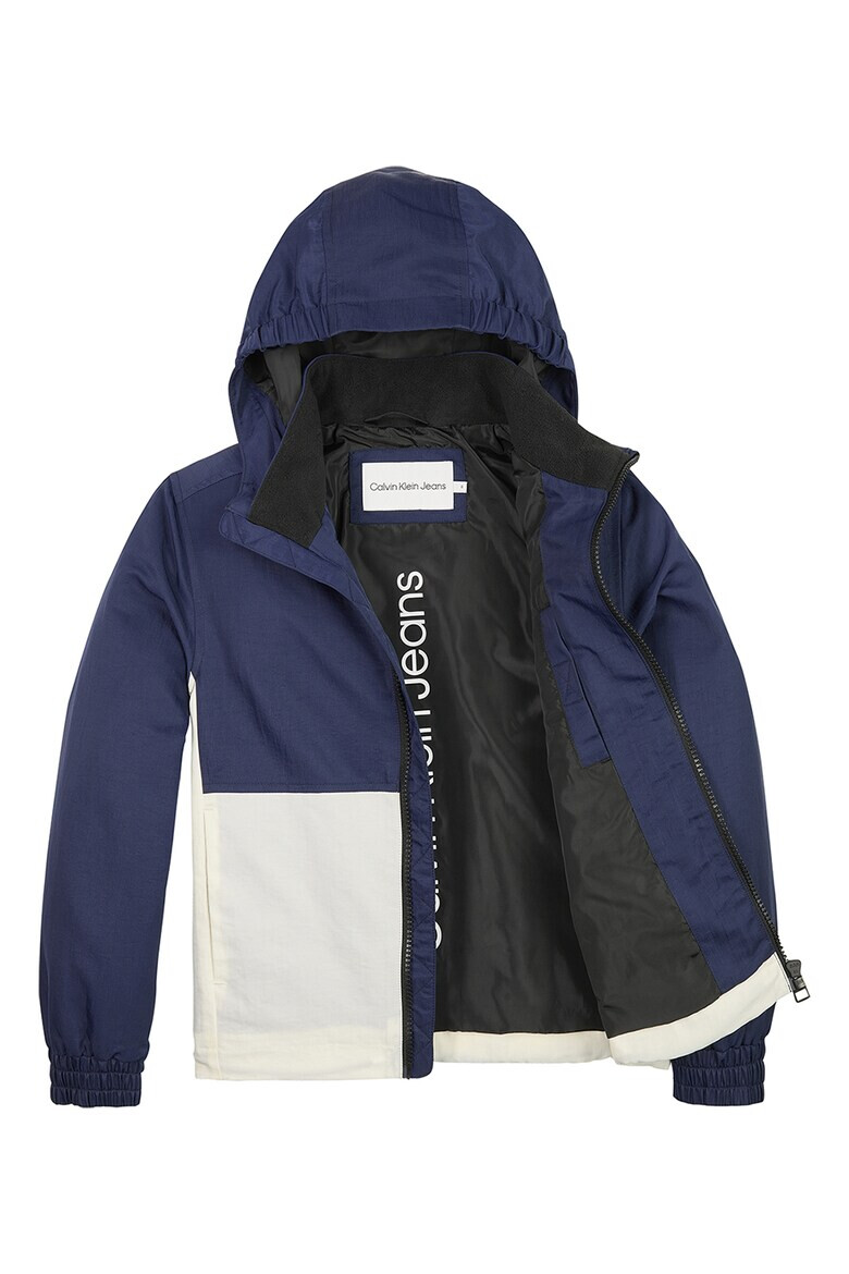 CALVIN KLEIN Яке с цип и лого - Pepit.bg