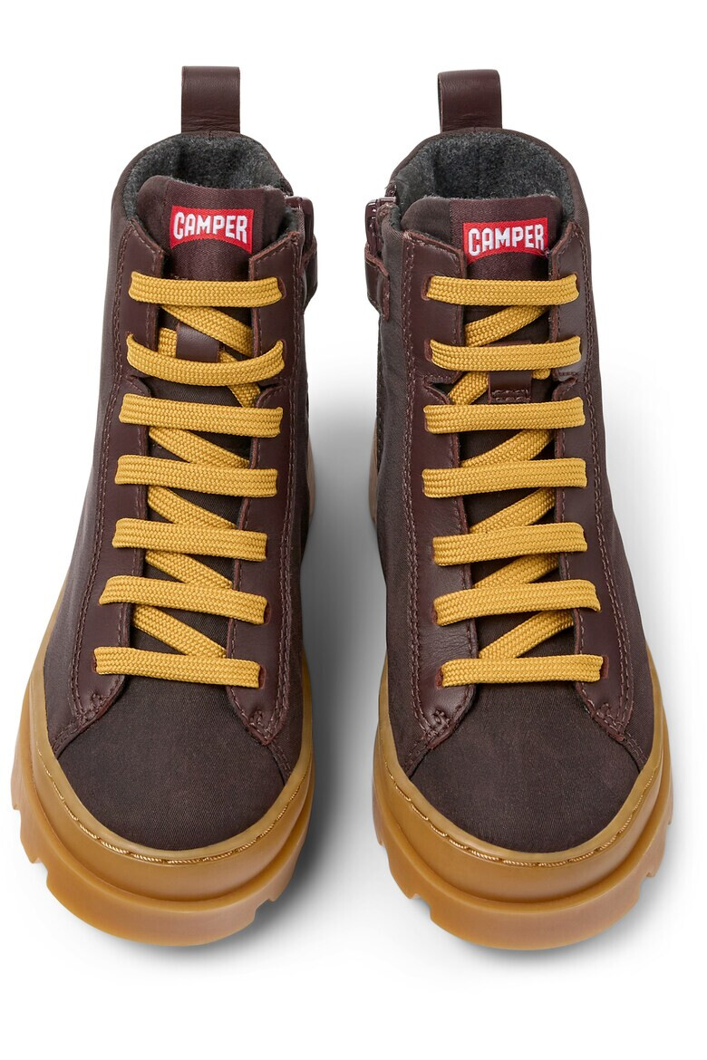 Camper Боти Brutus 8535 - Тъмнокафяв - Pepit.bg