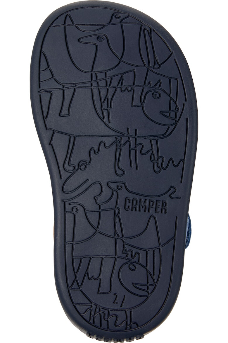 Camper Кожени сандали Bicho Bicho с велкро - Pepit.bg