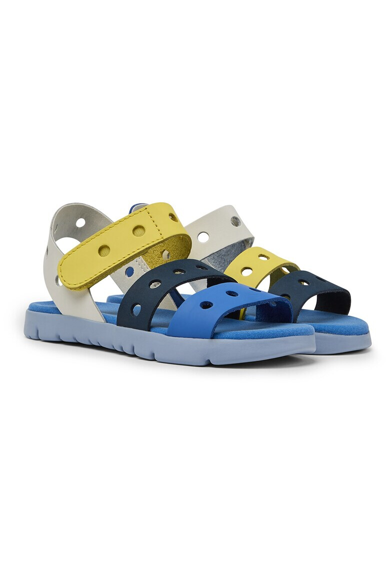 Camper Кожени сандали Oruga Twins 707 с перфорации - Pepit.bg