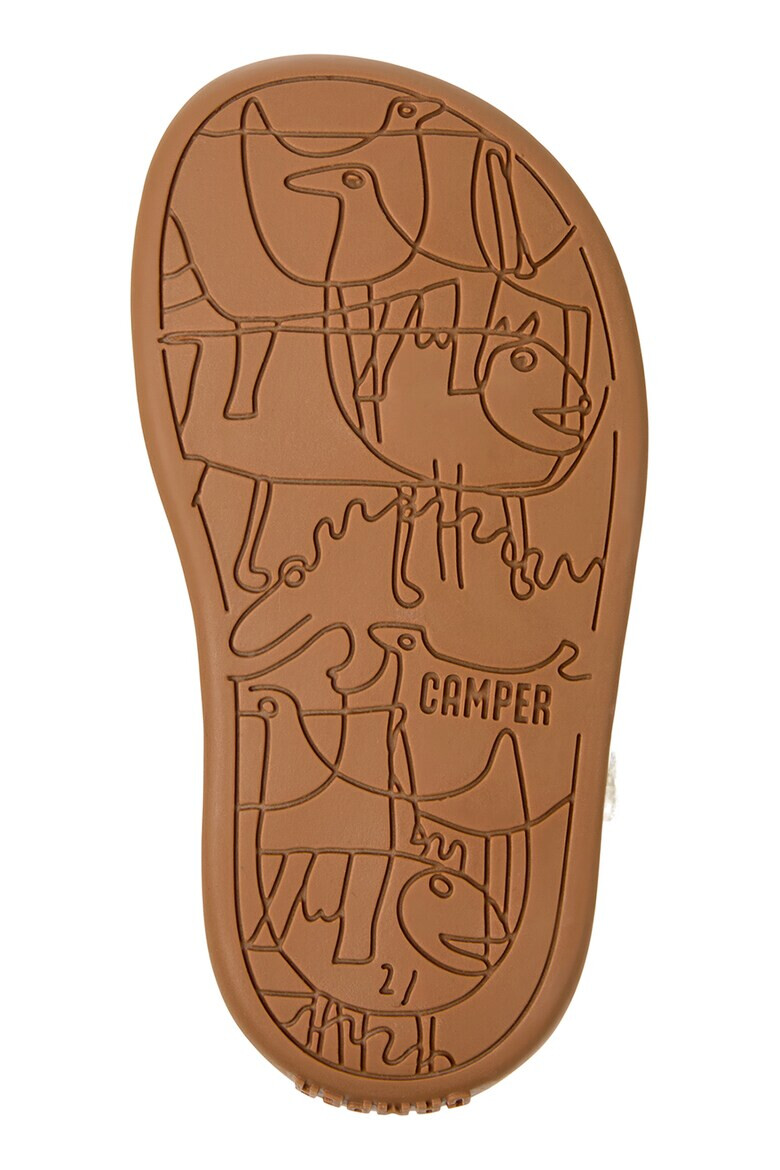 Camper Кожени сандали с панделки - Pepit.bg