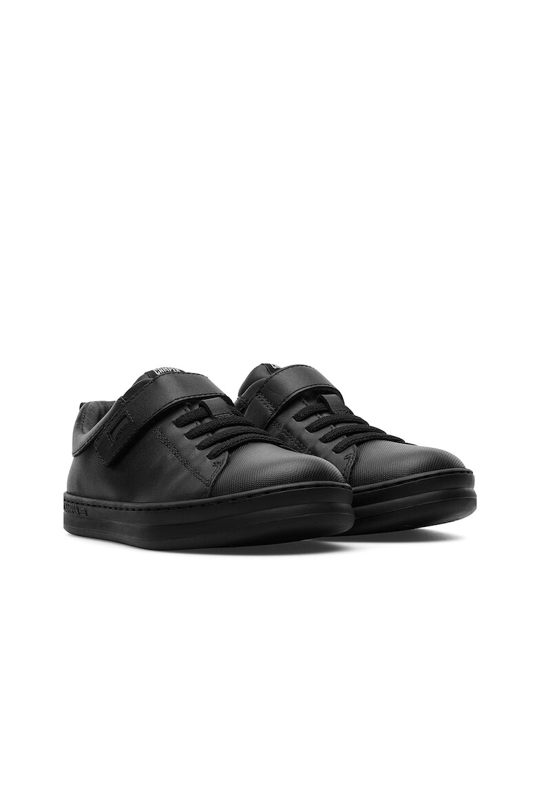 Camper Leather Sneakers With Textile Inserts1 - Черен - Pepit.bg