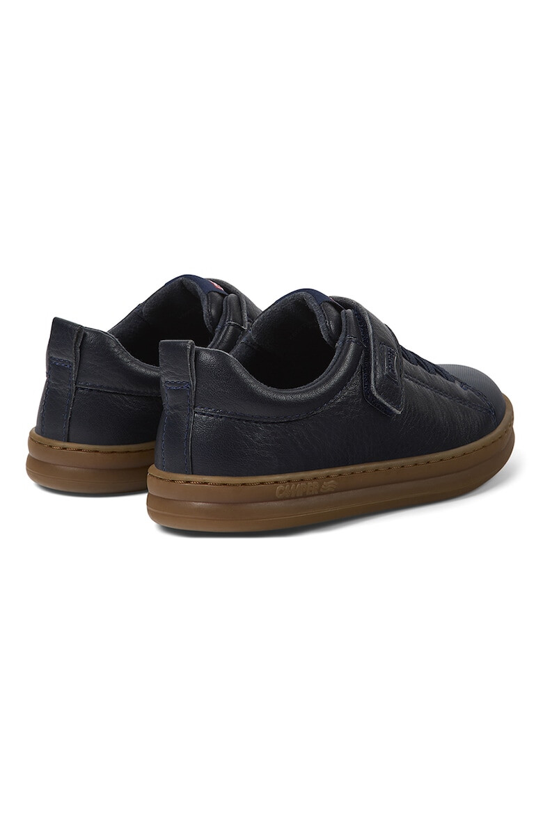 Camper Leather Sneakers With Textile Inserts1 - Тъмносин - Pepit.bg