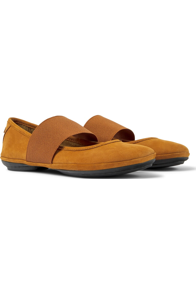 Camper Пантофки Right Nina 1605 - Камел - - Pepit.bg