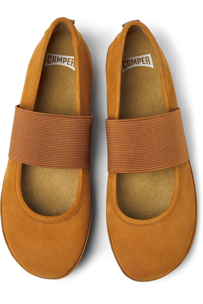 Camper Пантофки Right Nina 1605 - Камел - - Pepit.bg