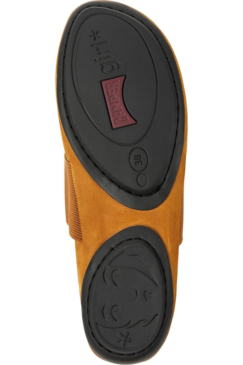 Camper Пантофки Right Nina 1605 - Камел - - Pepit.bg