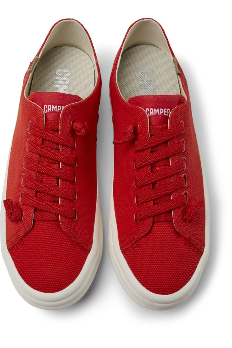 Camper Текстилни кецове Hoops 1615 - Червен - Pepit.bg