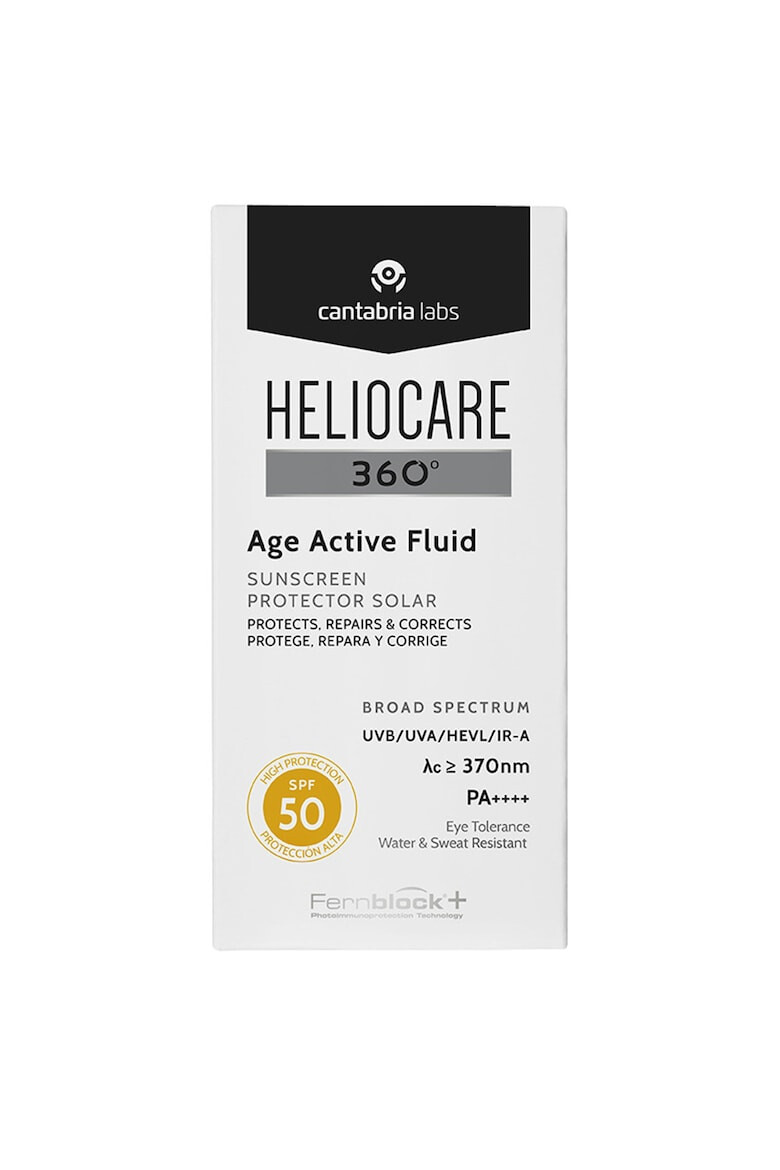 Cantabria Labs Слънцезащитен флуид Cantabria Heliocare 360º Age Active SPF50 - 50 мл - Pepit.bg