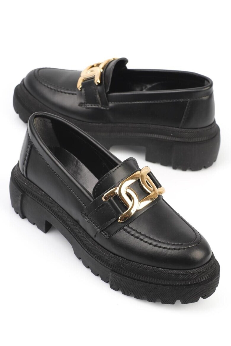 Capone Outfitters Мокасини Loafers 810077871 Екологична кожа Черен мат - Pepit.bg