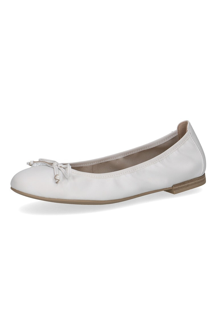 Caprice Кожени пантофки с панделка - Pepit.bg