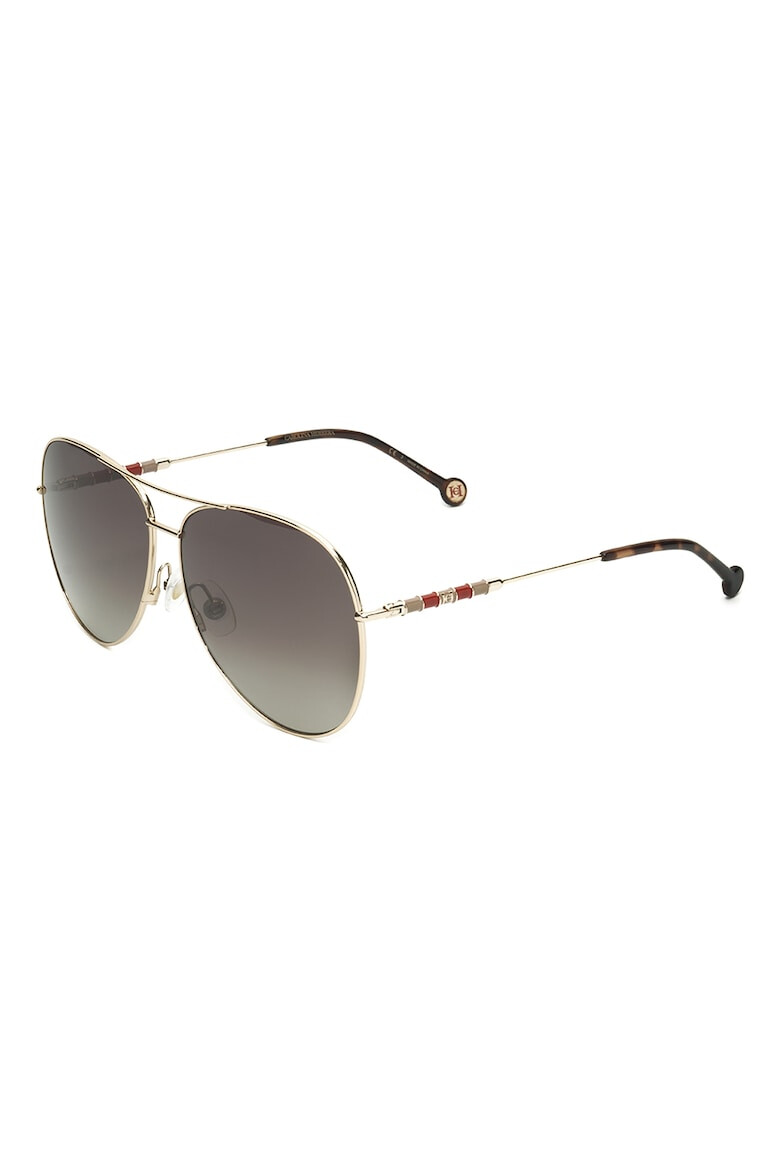 Carolina Herrera Слънчеви очила Aviator с градиента - Pepit.bg