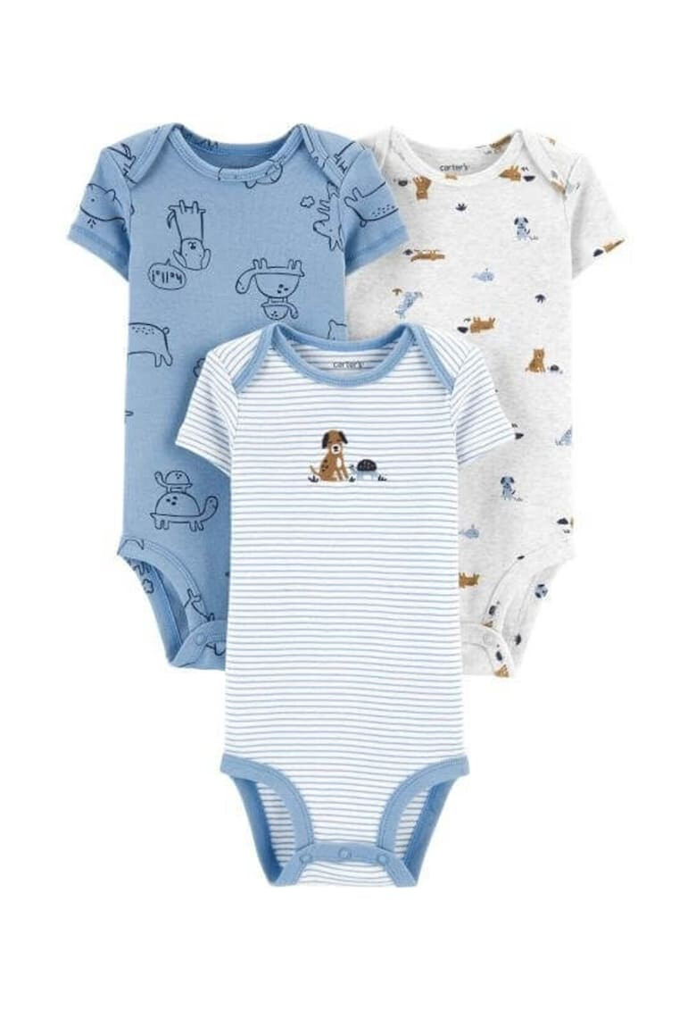 Carter's Памучни бодита - 3 броя - Pepit.bg