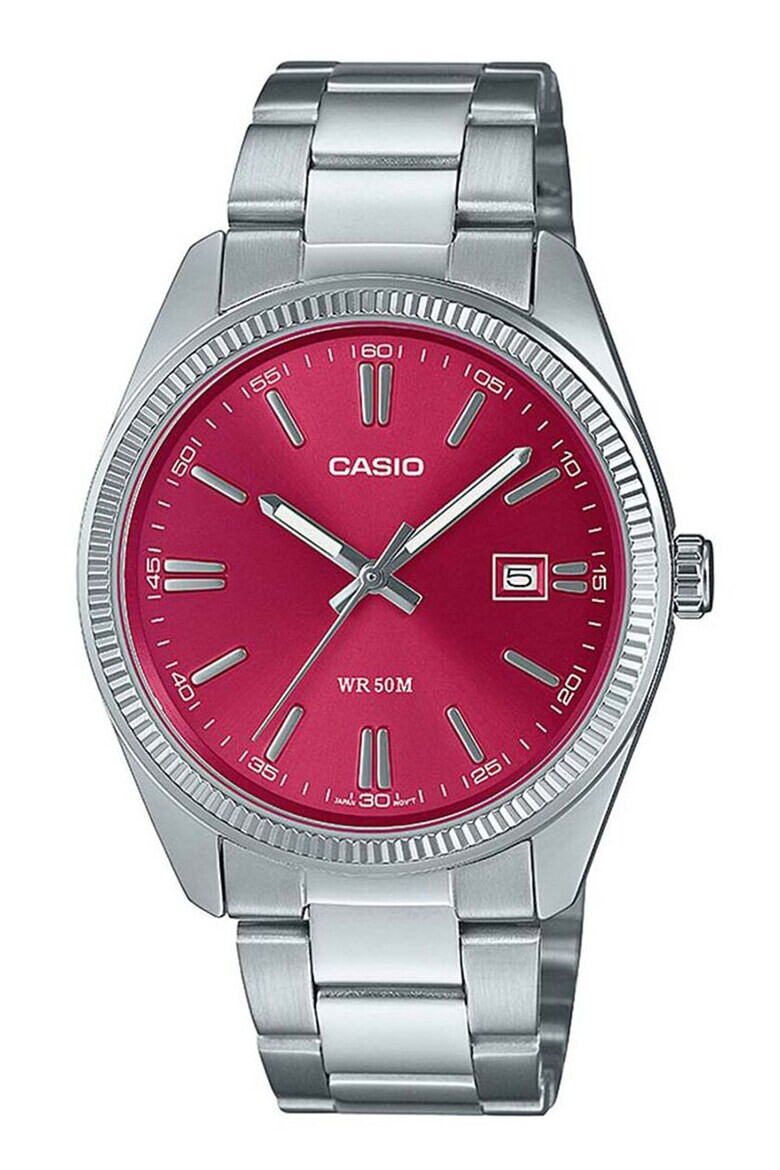 Casio Аналогов часовник от неръждаема стомана - Pepit.bg