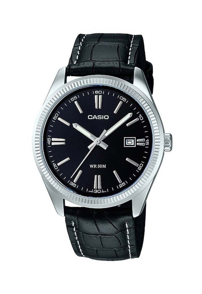 Casio Часовник Collection с кожена каишка - Pepit.bg