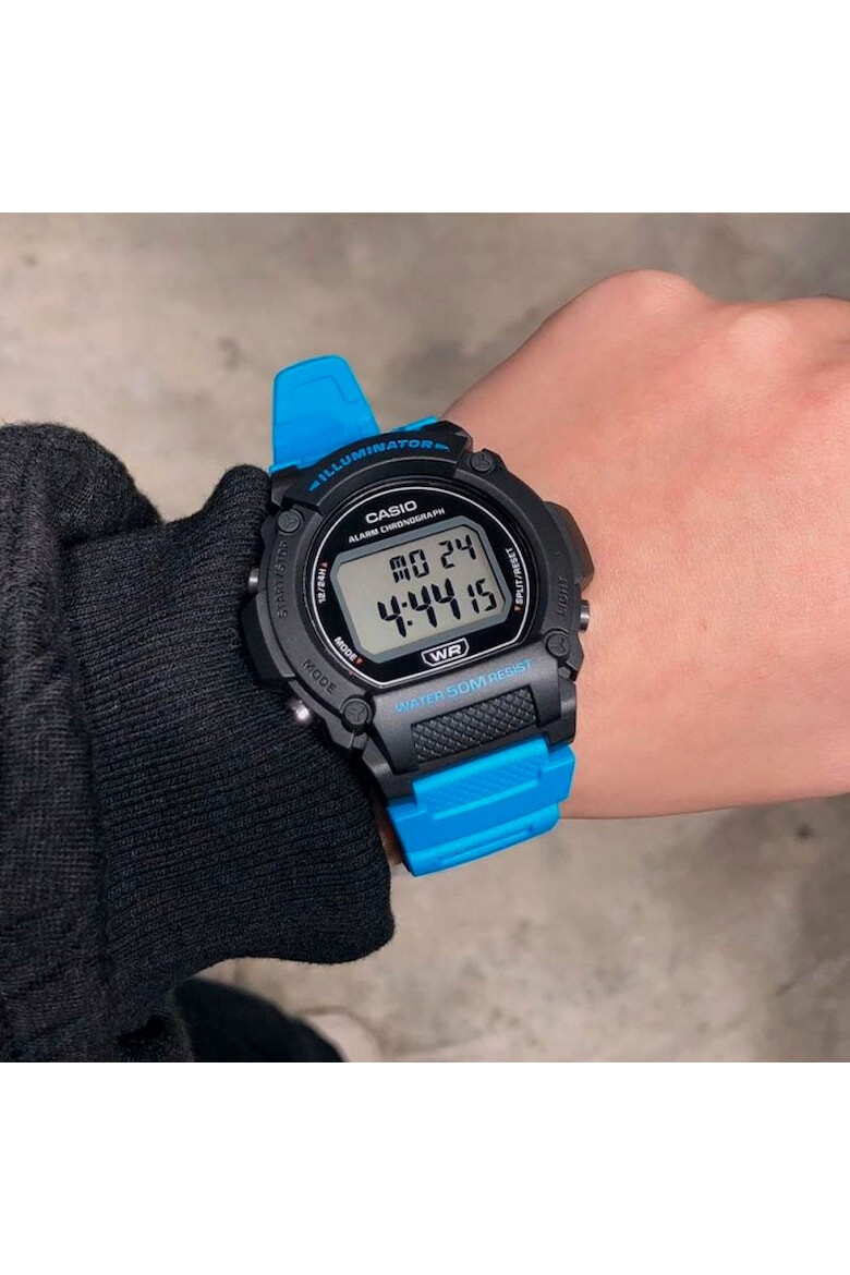 Casio Часовник Collection W 1329157111 - Син - Pepit.bg