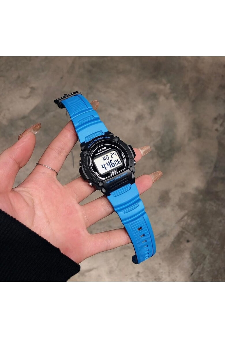 Casio Часовник Collection W 1329157111 - Син - Pepit.bg