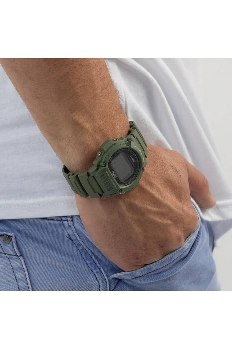 Casio Часовник Collection W 1329157111 - Зелен - Pepit.bg