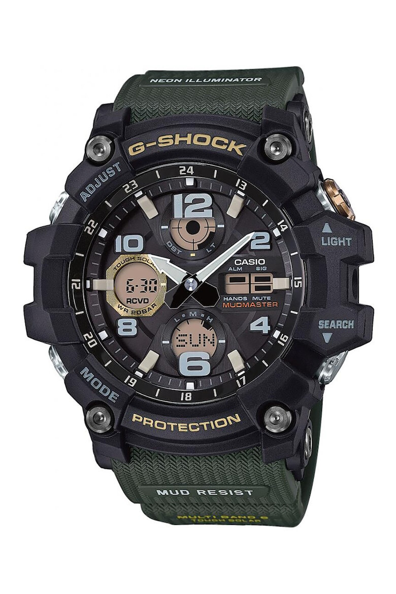 Casio Часовник G-Shock Mudmaster с електронен и аналогов циферблат - Pepit.bg