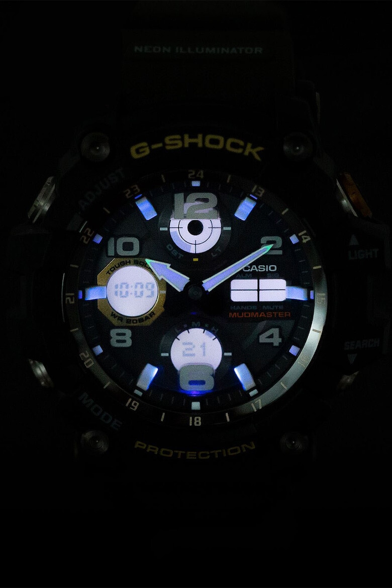 Casio Часовник G-Shock Mudmaster с електронен и аналогов циферблат - Pepit.bg