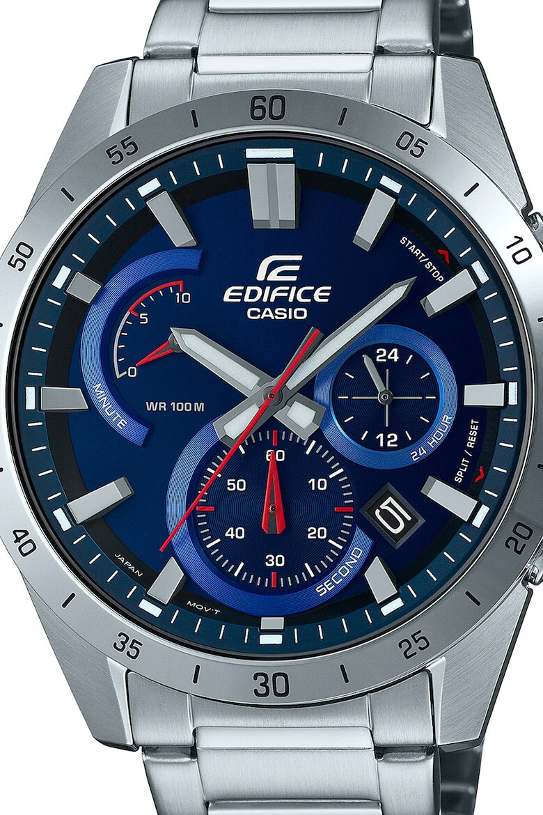 Casio Часовник от неръждаема стомана с хронограф - Pepit.bg