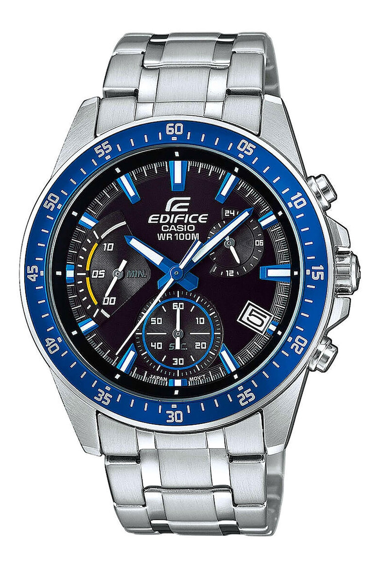 Casio Часовник от неръждаема стомана с хронограф - Pepit.bg