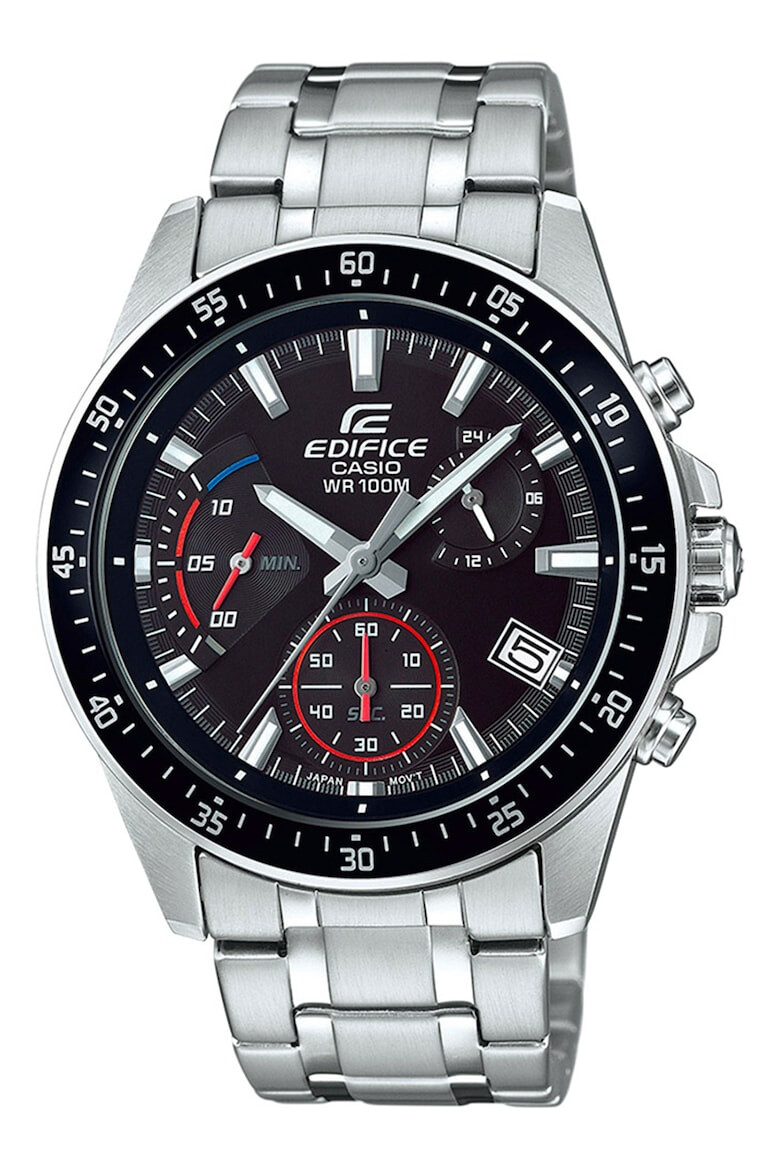 Casio Часовник от неръждаема стомана с хронограф - Pepit.bg
