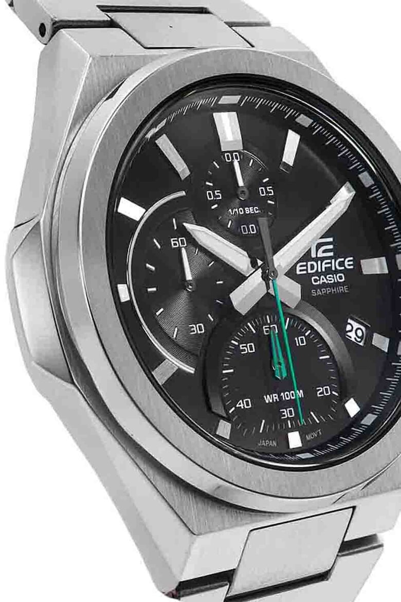 Casio Часовник от неръждаема стомана с хронограф - Pepit.bg