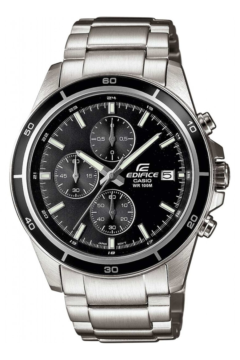 Casio Часовник от неръждаема стомана с хронограф - Pepit.bg