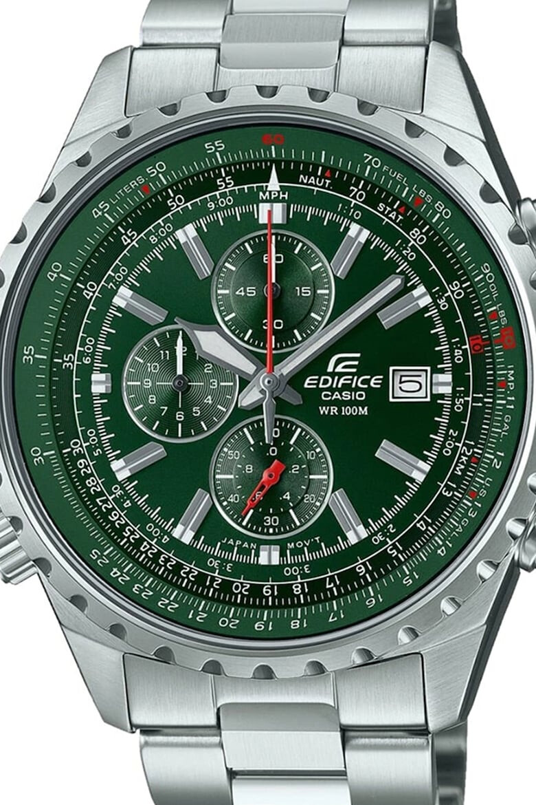 Casio Часовник от неръждаема стомана с хронограф - Pepit.bg