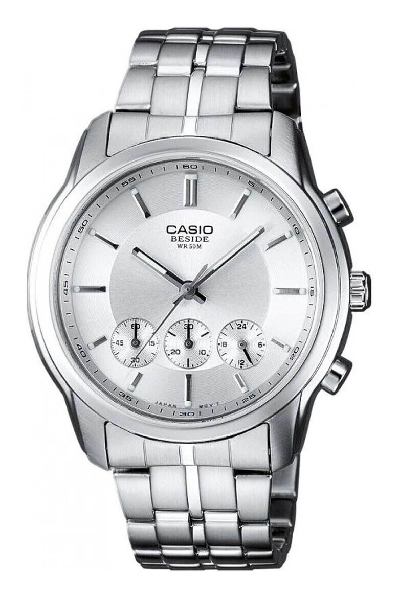Casio Часовник от неръждаема стомана с хронограф - Pepit.bg
