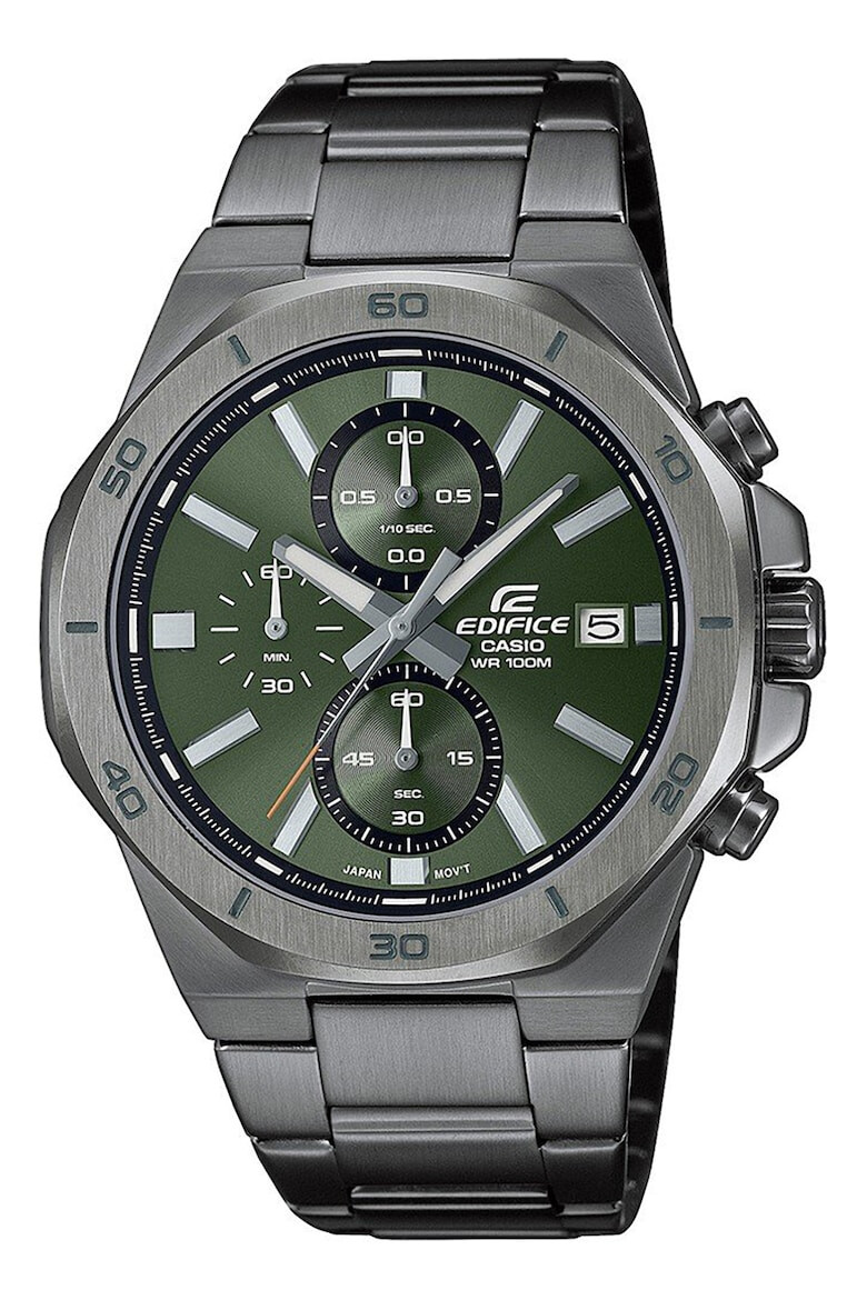 Casio Часовник от неръждаема стомана с хронограф - Pepit.bg