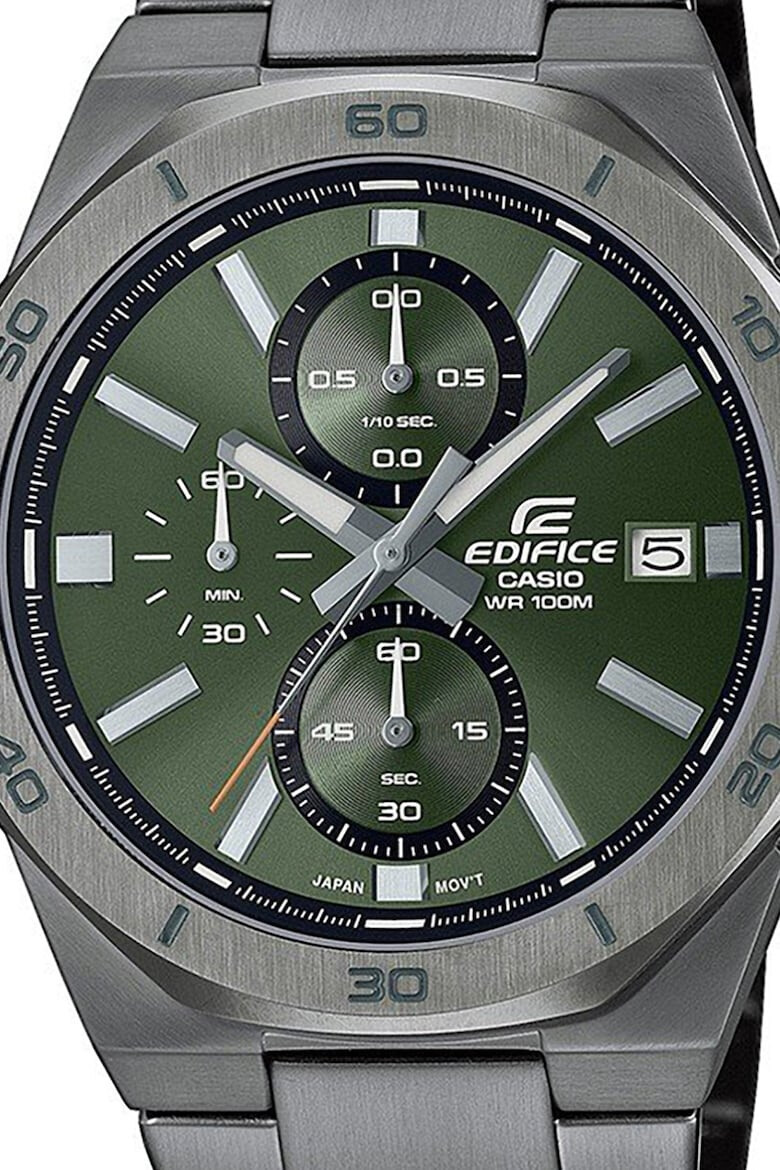 Casio Часовник от неръждаема стомана с хронограф - Pepit.bg