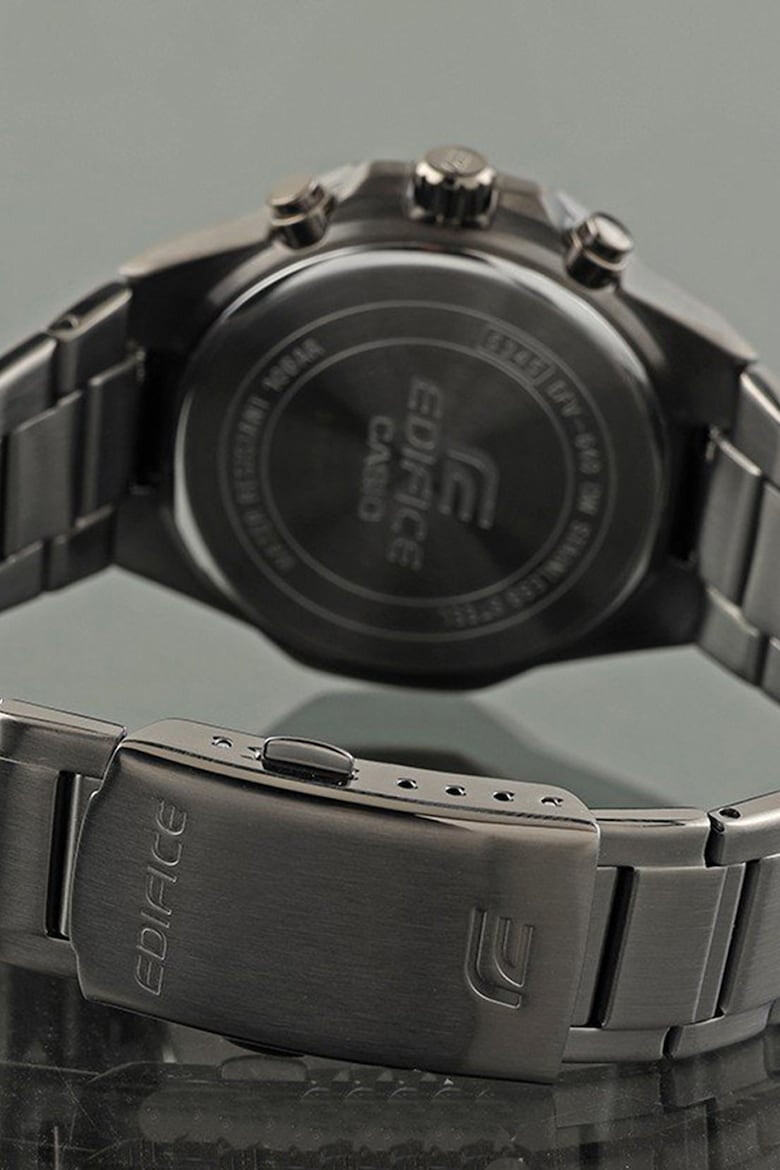 Casio Часовник от неръждаема стомана с хронограф - Pepit.bg