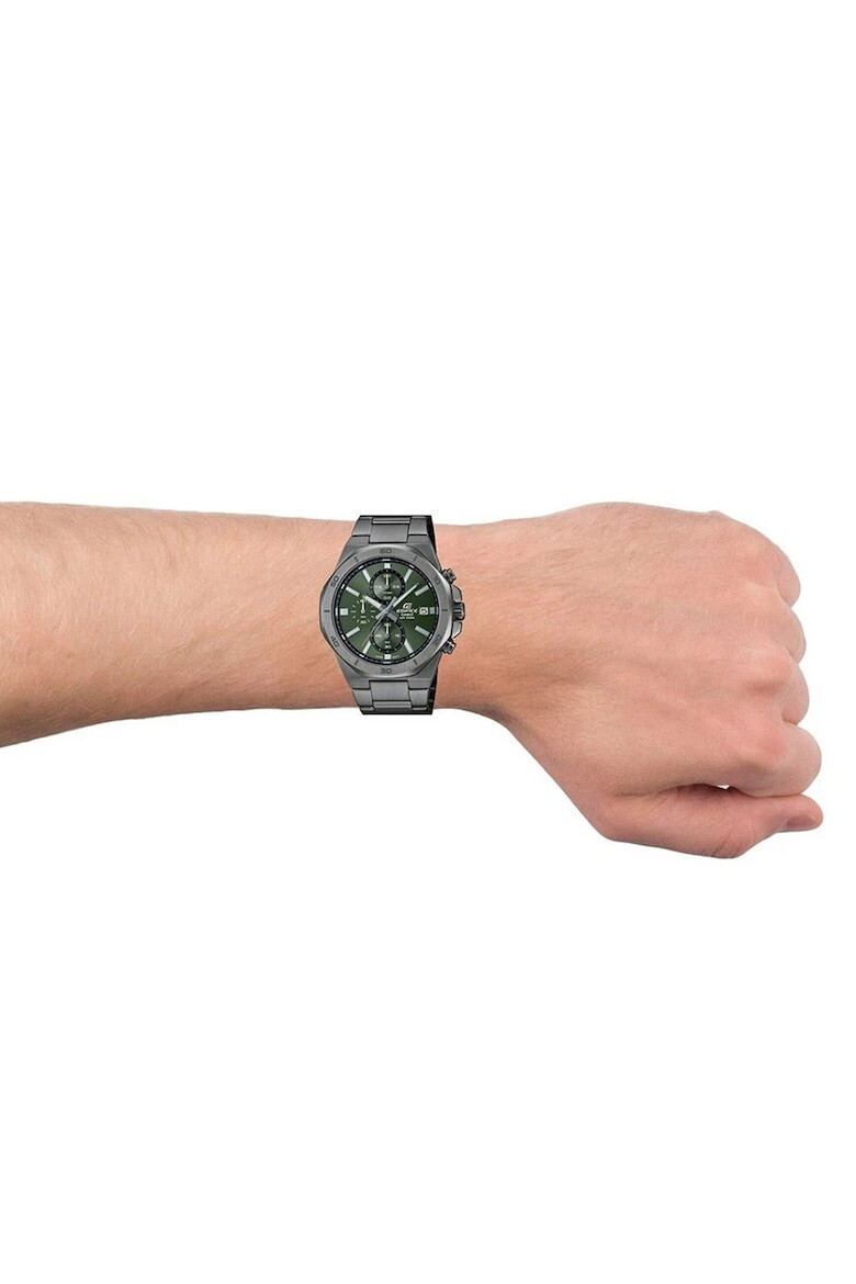 Casio Часовник от неръждаема стомана с хронограф - Pepit.bg