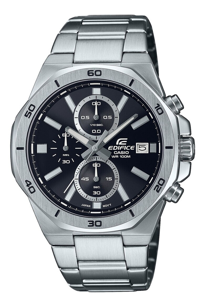 Casio Часовник от неръждаема стомана с хронометър - Pepit.bg