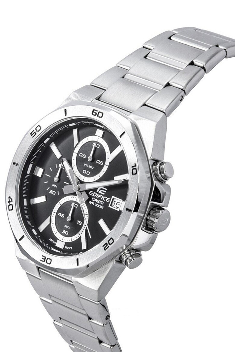 Casio Часовник от неръждаема стомана с хронометър - Pepit.bg