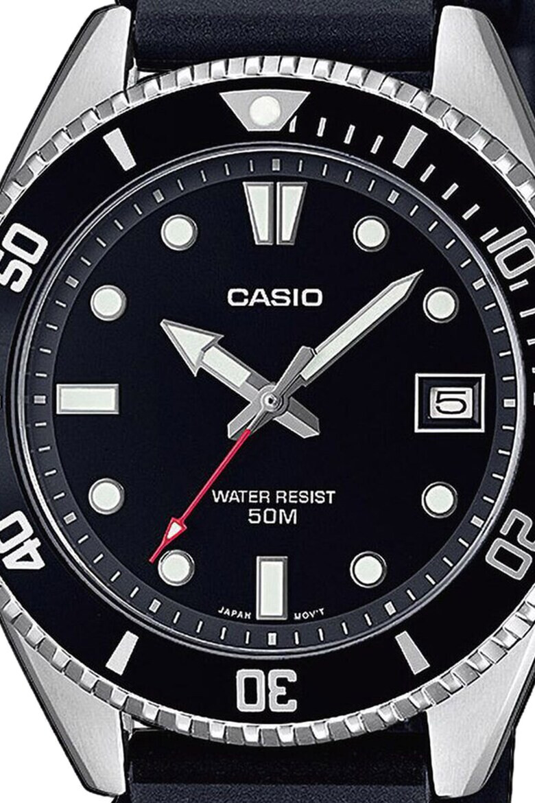 Casio Часовник от неръждаема стомана с лого - Pepit.bg
