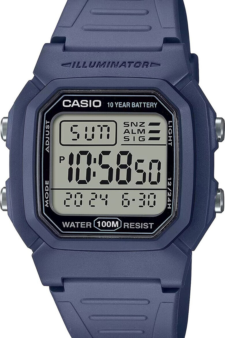 Casio Часовник с каишка от смола - Pepit.bg