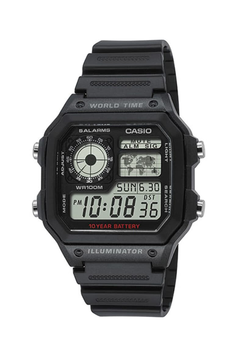 Casio Часовник с каишка от смола - Pepit.bg