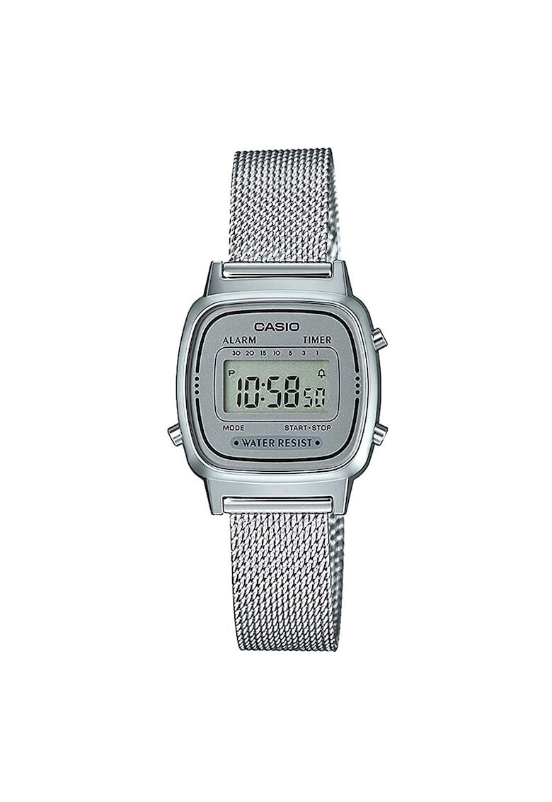 Casio Часовник с мрежеста верижка - Pepit.bg