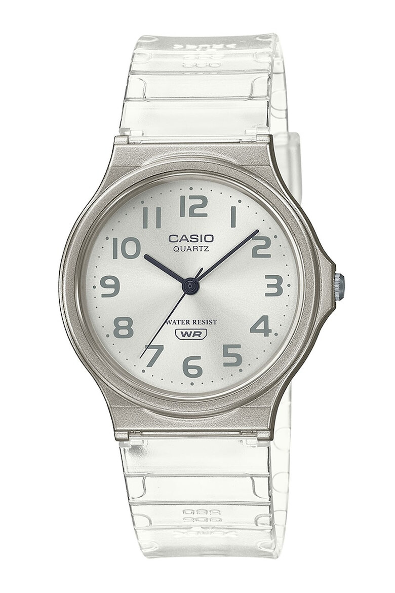 Casio Часовник с прозрачна каишка - Pepit.bg