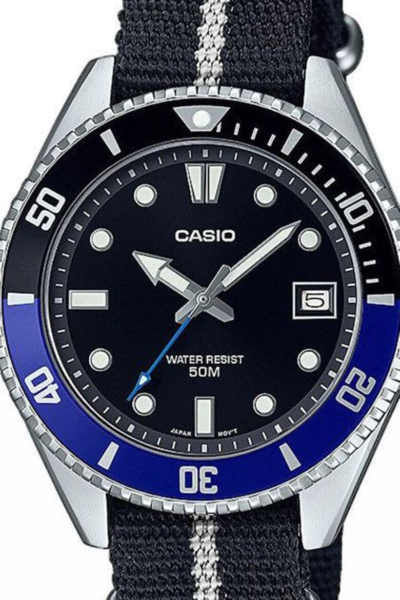 Casio Часовник с текстилна каишка - Pepit.bg